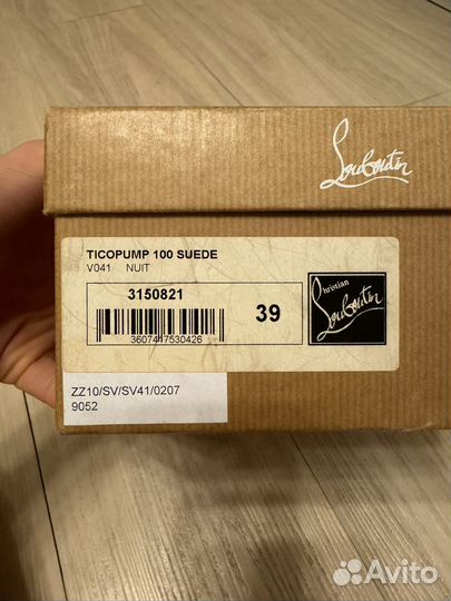 Туфли Christian Louboutin 39