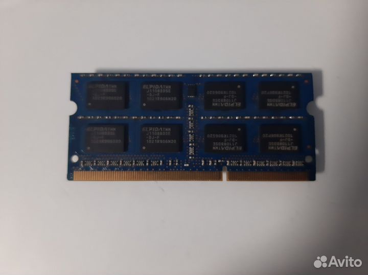 Оперативная память elpida ddr3 2gb