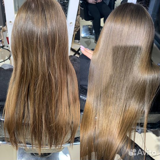 Кератиновое выпрямление волос Ботокс