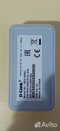 Маршрутизатор D-Link DES-1005A