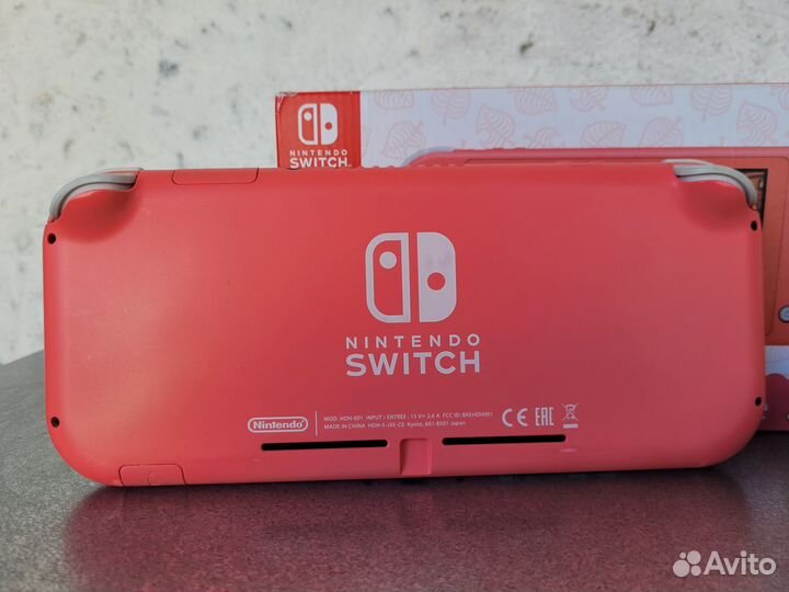 Nintendo Switch Lite чип розовая