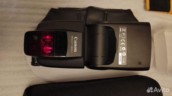 Вспышка камеры canon speedlite 580 EX II