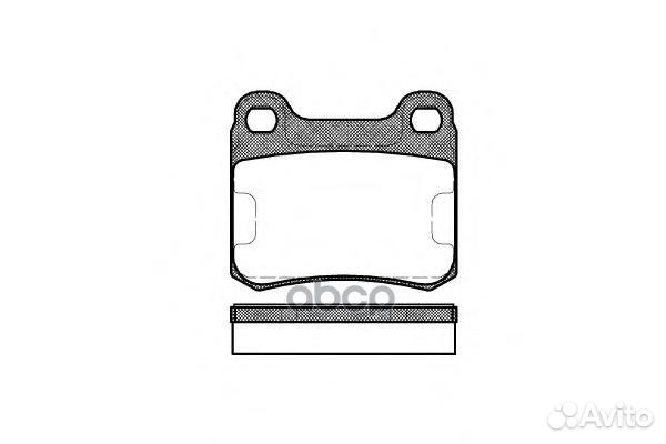 Колодки тормозные 015700 Remsa