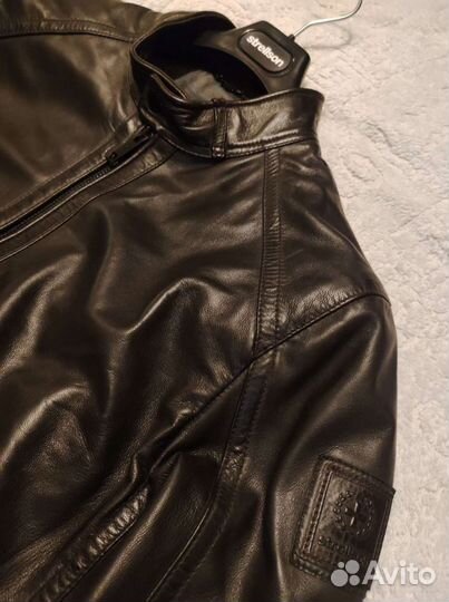 Новая кожаная куртка Strellson р.56-58,р.56-54,52