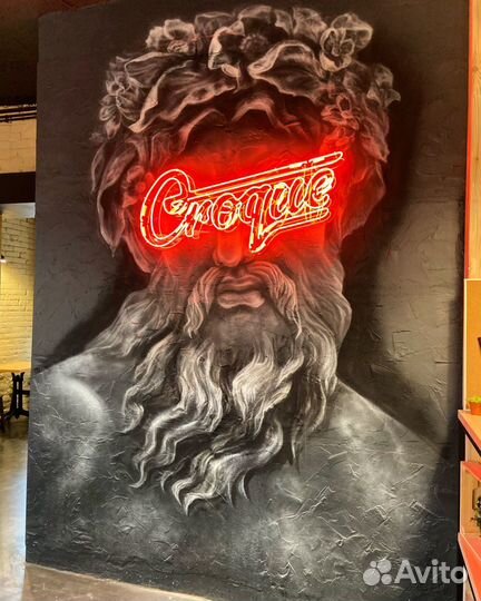 Роспись стен/роспись фасадов в Барнауле