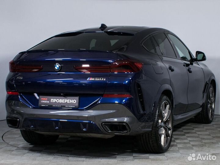 BMW X6 4.4 AT, 2021, 35 475 км
