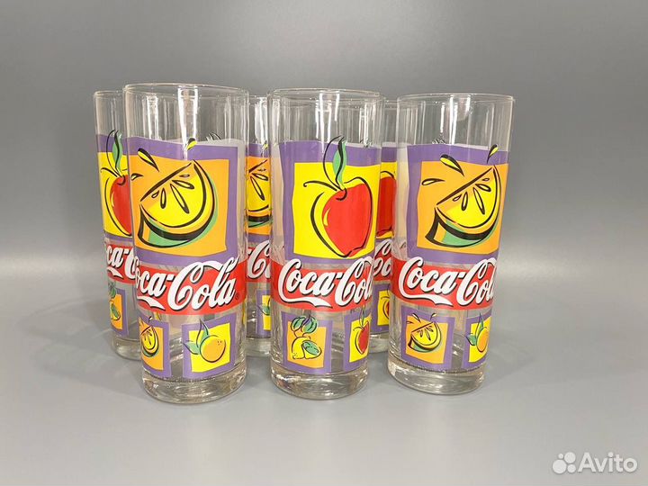 Стаканы coca cola из 90х