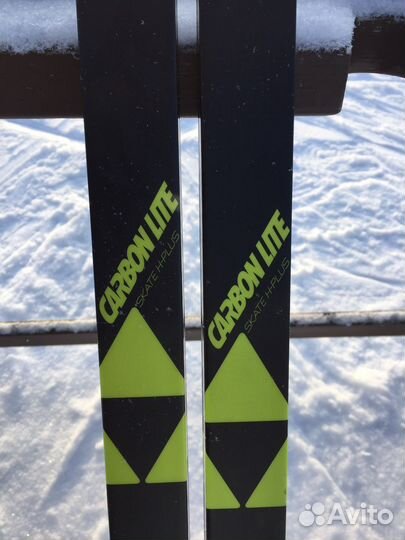 Лыжи Fischer carbonlite skate h-plus 181