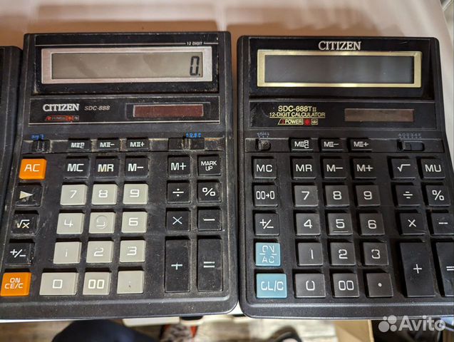 Калькулятор citizen SDC-444S