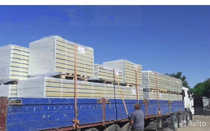 Сэндвич панели кровельные 50 мм