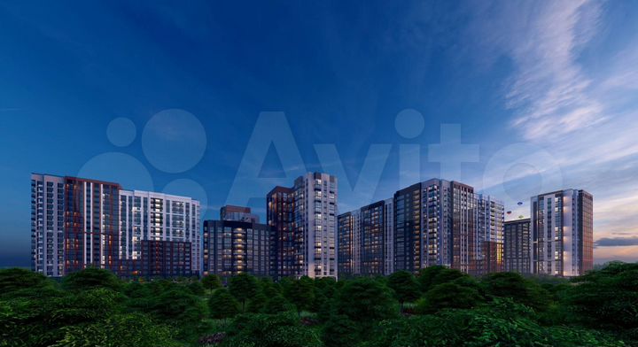 Квартира-студия, 25,7 м², 4/19 эт.