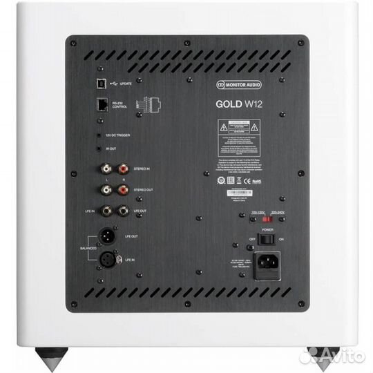 Monitor Audio Gold W12 (5G) Satin White Сабвуфер