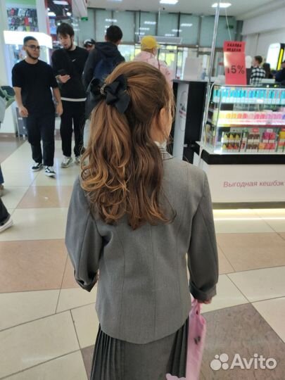 Пиджак школьный для девочки 140