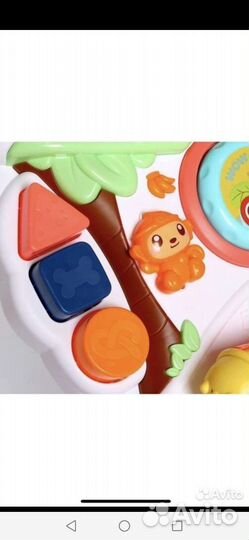 Каталка-ходунки «Первые шаги» со светом и звуком