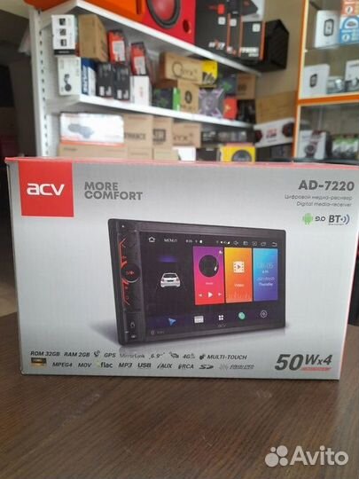 Автомагнитолы ACV 7 дюймов Android