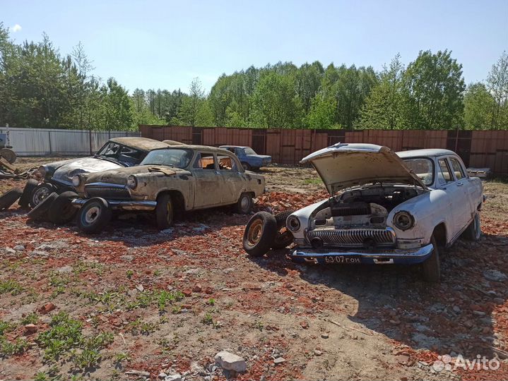 ГАЗ 21 Волга 2.5 МТ, 1965, битый, 20 000 км