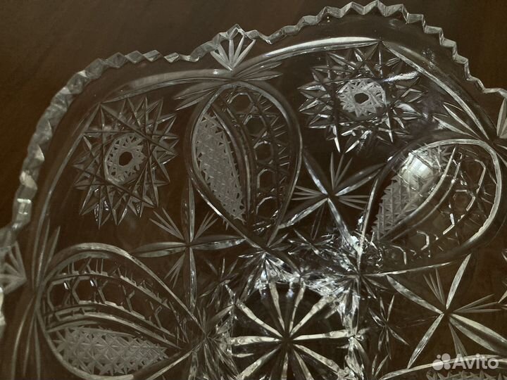 Хрустальная салатница