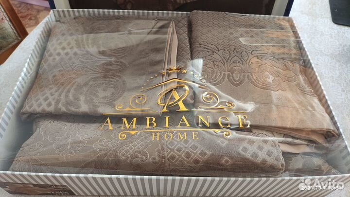 Покрывало ambiance жаккардовое с наволочками venus