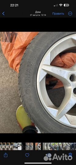 R10 Yokohama A346 135/35, PCD 4x112 DIA 15