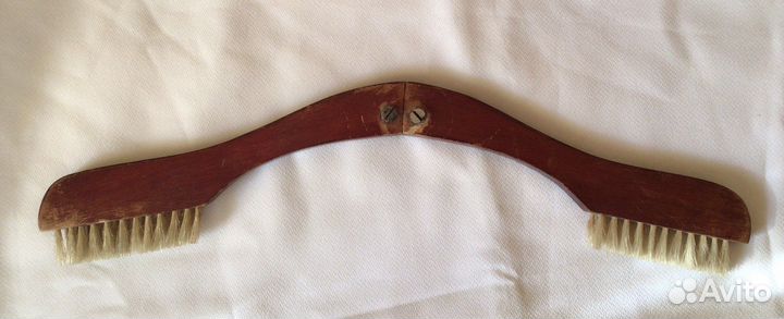 Старинная дорожная вешалка - щётка