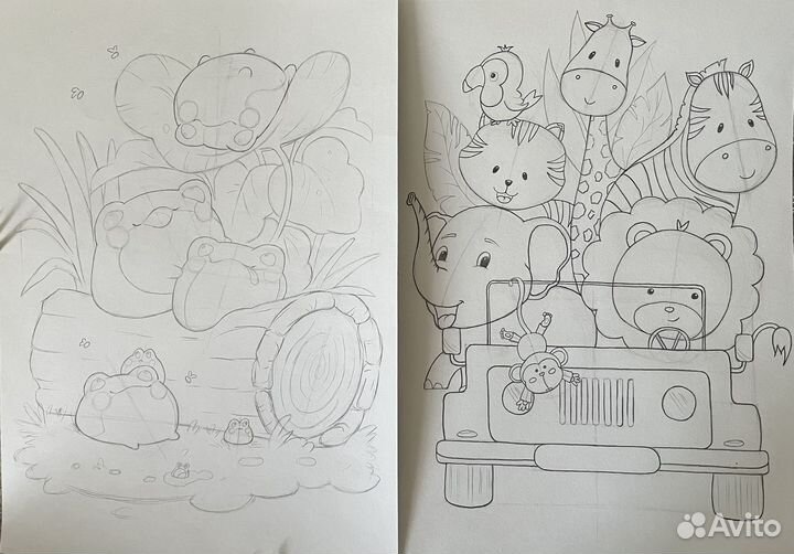 Детские картинки/раскраски