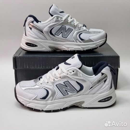 Кроссовки new balance 530 белые