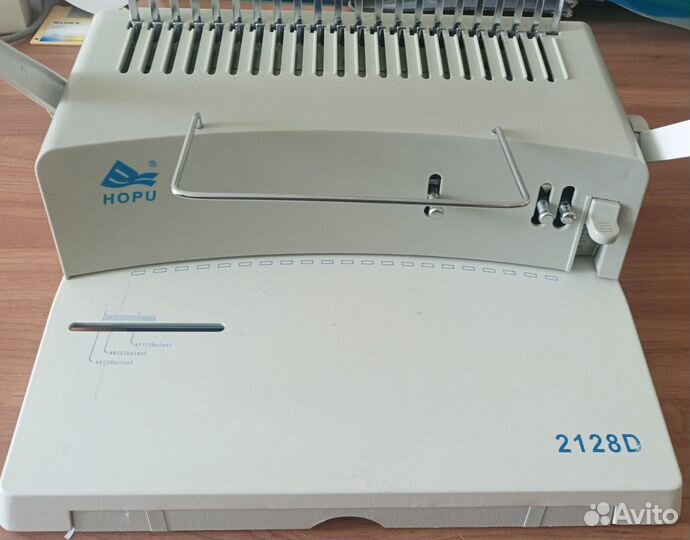 Переплетчик hopu 2128D с расходниками