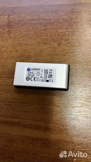 Внешний ssd kingston xs2000 на 2tb