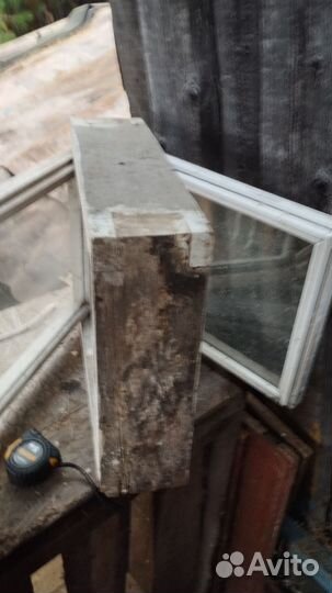 Окно б/ у деревянное