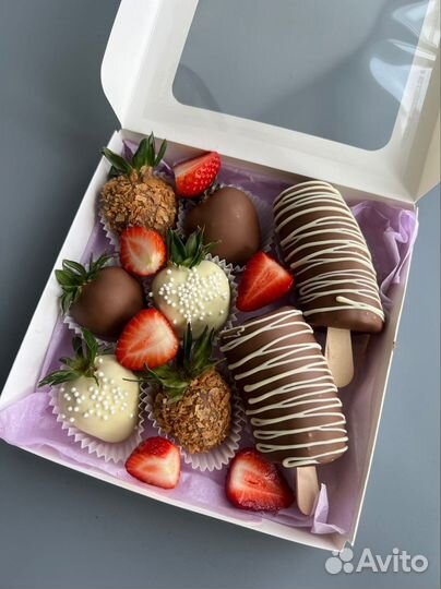 Клубника в бельгийском шоколаде