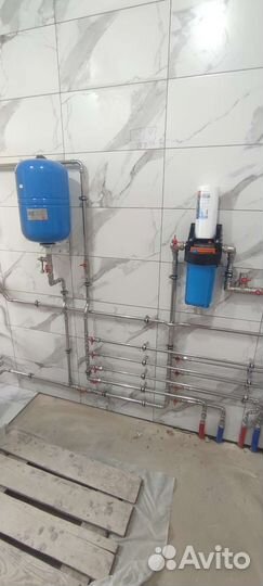 Отопление, теплый пол, водоснабжение под ключ