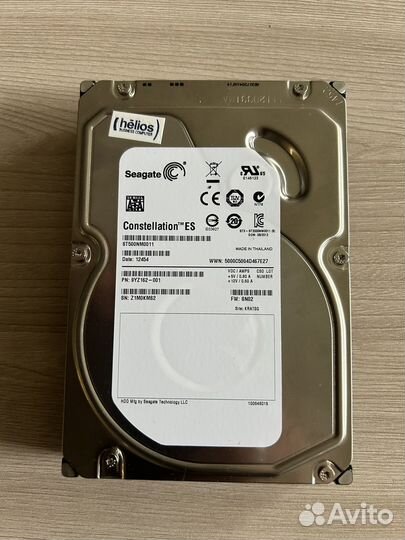Seagate ST500NM0011 500gb constellation 3,5