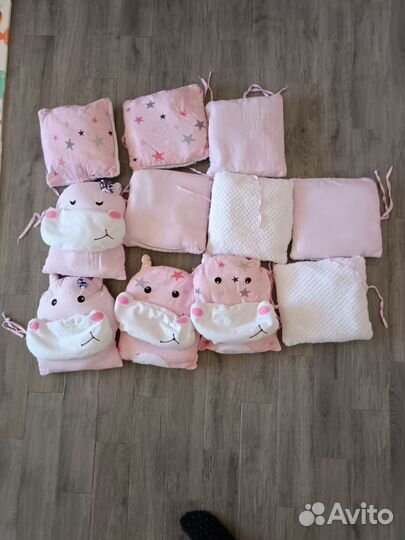 Бортики подушки