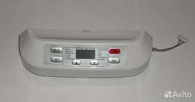 Панель управления хлебопечки dexp BRM-1333