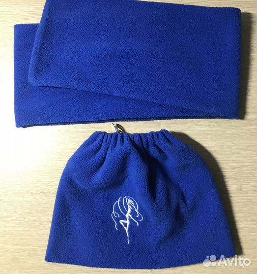 Шапка и шарф для гимнасток