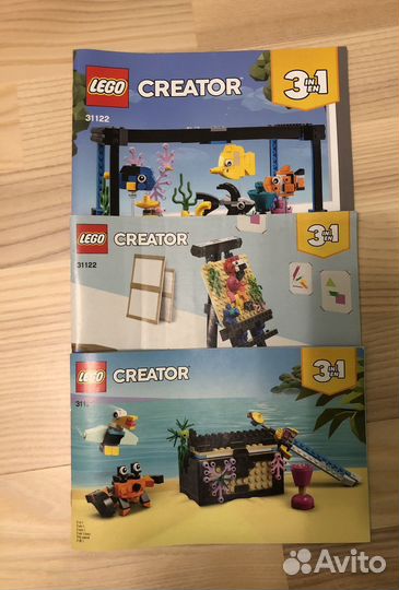 Lego creator 3 в 1 31122