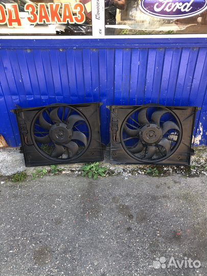 Вентилятор охлаждения Mercedes benz w211 e 211