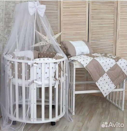 Детская кроватка трансформер 8в1