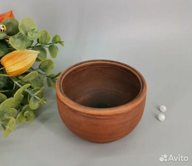 Чашка из глины