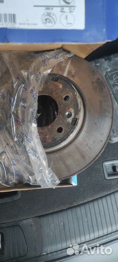 Диски тормозные передние Опель Антара