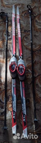 Полный комплект Лыжи Nordway junior xc 170 см