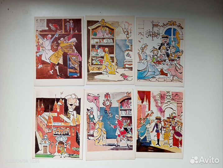 Набор открыток щелкунчик 1982