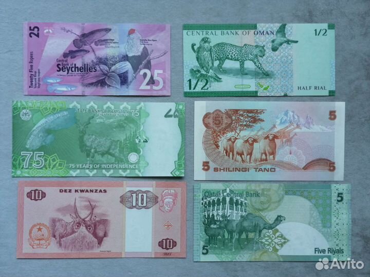 Фауна на банкнотах