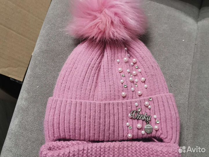 Шапка зимняя для девочки
