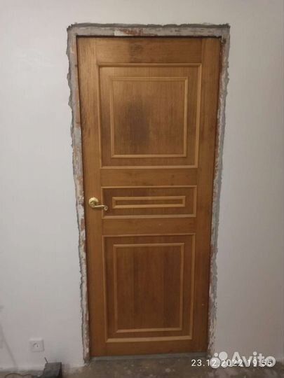 Двери межкомнатные из массива бу