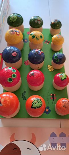 Развивающие деревянные игрушки пакетом