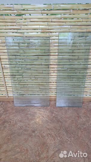 Стеклянные полки б/у