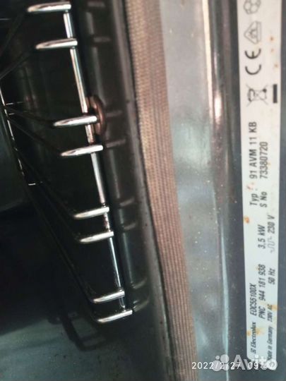 Духовой шкаф electrolux, eoc55100x на запчасти