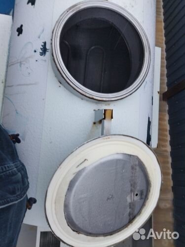 Бочка цистерна для молока 450л с охладителем