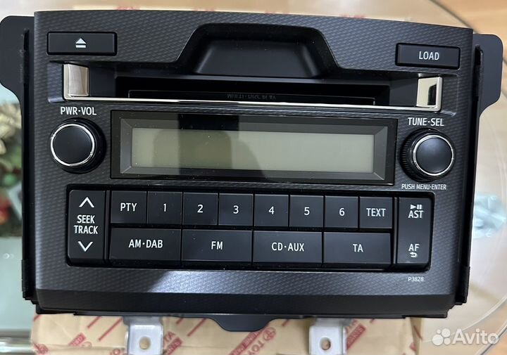 Магнитола toyota LC 150